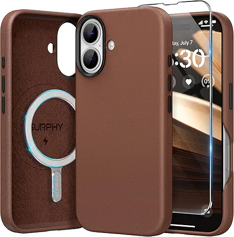 iPhone case brown cover