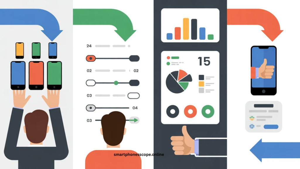compare smartphones effectively using comparison tools from selection to final purchase decision