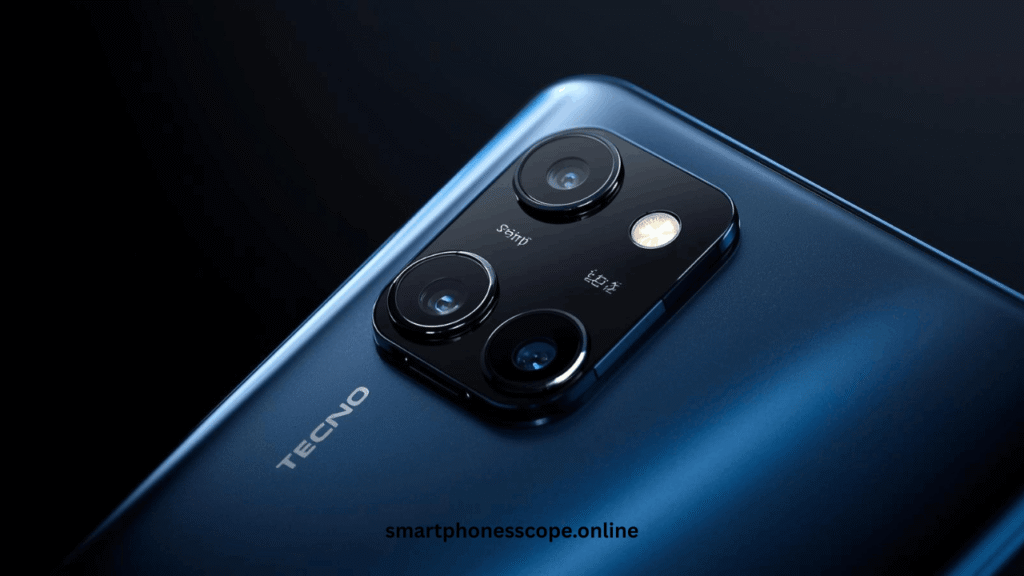 Tecno Spark Slim 50MP rear camera with LED mood light