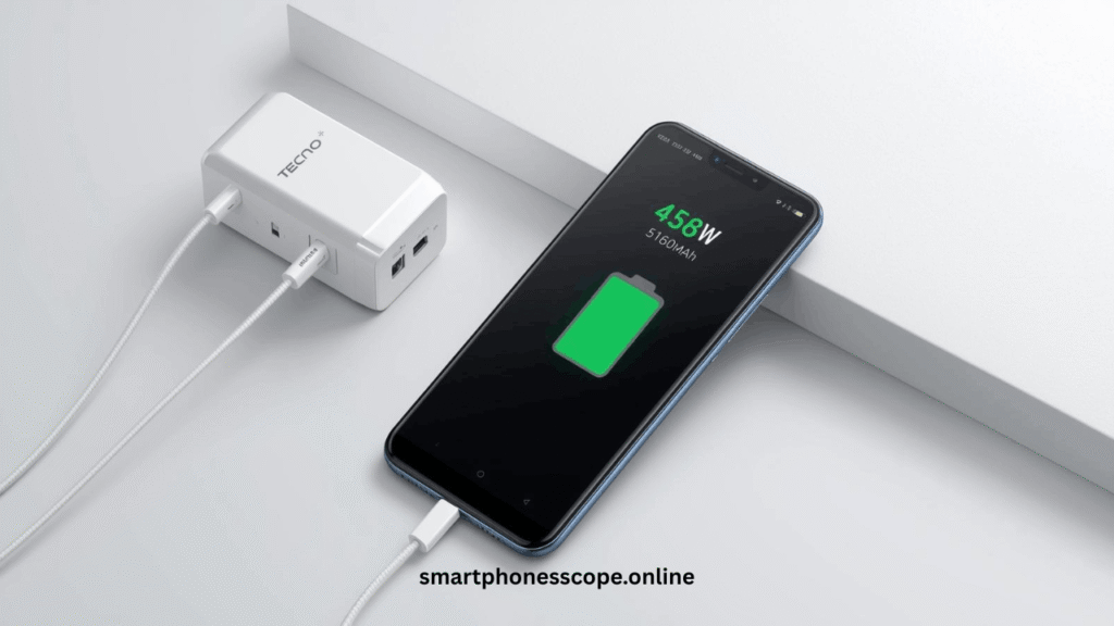 Tecno Spark Slim 5160mAh battery with 45W fast charging