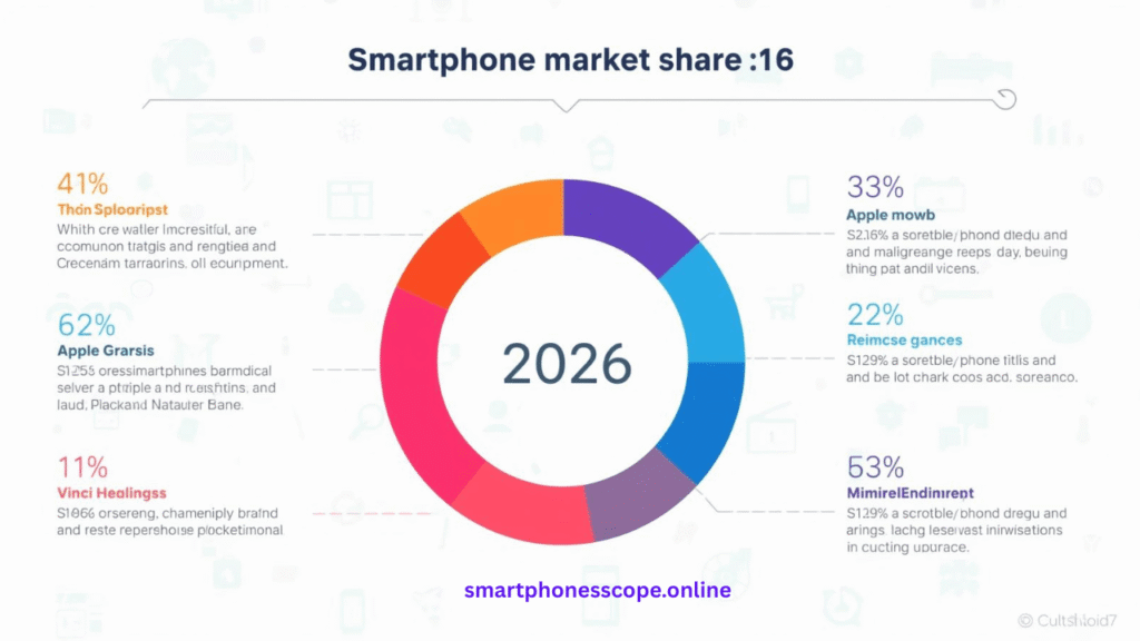 Global Smartphone Market Share 2026 - Top Brands Ranking Chart