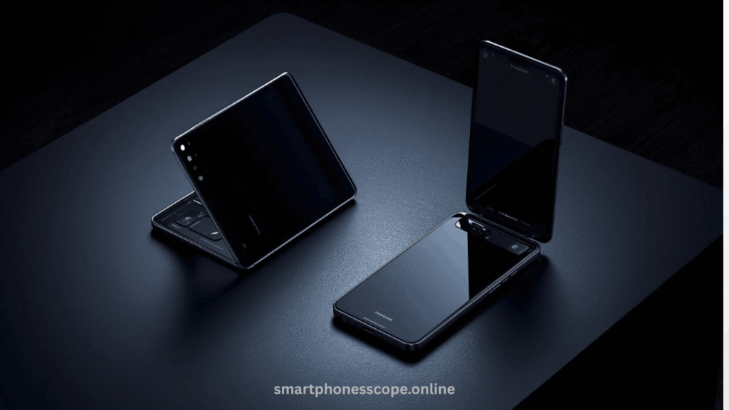 Upcoming foldable smartphones 2026 showing book-style
and flip phone designs from Samsung and Google